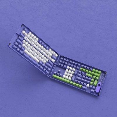 Набор кейкапов Akko Periwinkle Very Peri Fullset Keycaps 6925758618595 фото