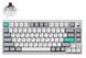 Клавіатура механічна Lemokey P1 Pro 84Key, Keychron Super Brown, WL/BT/USB-A, QMK/VIA, Hot-Swap, EN/UKR, RGB, Knob, Space Silver P1P-X3-UA фото 6