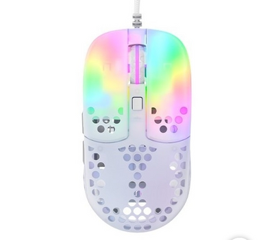 Миша Xtrfy MZ1, USB-A, RGB, Білий XG-MZ1-WHITE-RGB фото