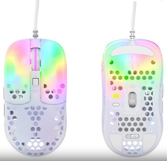 Миша Xtrfy MZ1, USB-A, RGB, Білий XG-MZ1-WHITE-RGB фото