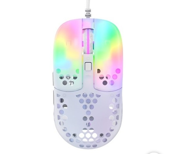 Миша Xtrfy MZ1, USB-A, RGB, Білий XG-MZ1-WHITE-RGB фото