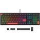 Клавиатура механическая Lemokey X3 104Key, Keychron Red, USB-A, QMK/VIA, Hot-Swap, EN/UKR, RGB, чорний X3-H1-UA фото 2