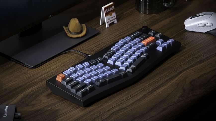 Клавіатура Keychron Q8 69Key QMK Gateron G PRO Brown Hot-Swap RGB Knob ENGLISH Black Q8M3_KEYCHRON фото