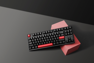 Клавіатура механічна Keychron C3 Pro 87Key, K pro Brown, USB-A, QMK, Hot-swap, EN/UKR, RGB, чорний C3PH3_KEYCHRON фото