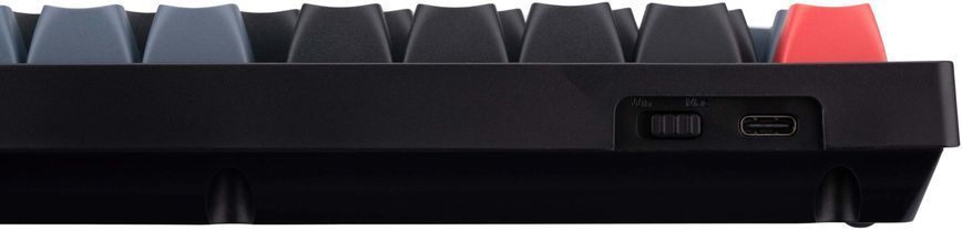 Клавіатура Keychron V1 84 Key QMK Gateron G PRO Red Hot-Swap RGB Knob Carbon Black Дефект_V1D1_KEYCHRON фото