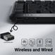 Клавіатура механічна Keychron J1 82Key, K pro Red, WL/BT/USB-A, QMK, Hot-swap, EN/UKR, RGB, чорний J1-H1-UA фото 11