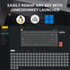Клавиатура механическая Keychron J1 82Key, K pro Banana, WL/BT/USB-A, QMK, Hot-swap, EN/UKR, RGB, черный J1-H4-UA фото 7