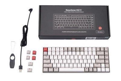 Дефект_Клавіатура Keychron K2 84 Key Gateron G PRO Red WL UA Retro Дефект_K2K1_KEYCHRON фото