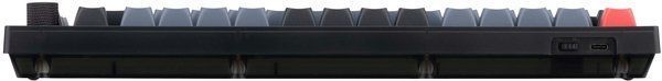 Клавіатура Keychron V1 84 Key QMK K PRO Red Hot-Swap RGB Knob Frosted Black V1C1_KEYCHRON фото