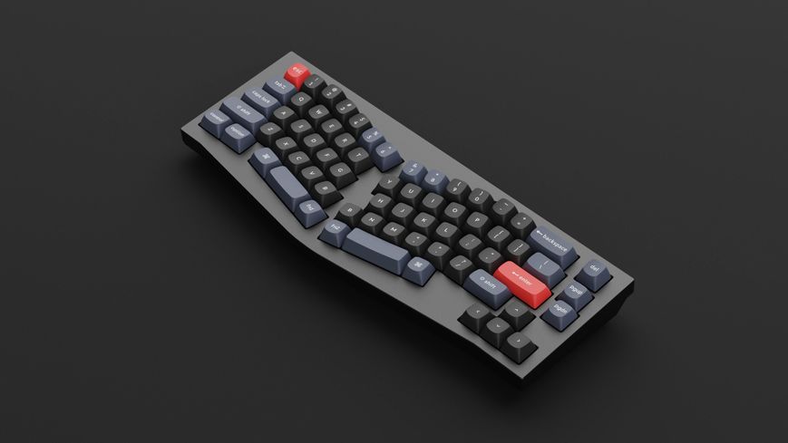 Клавиатура механическая Keychron Q8 69Key, Gateron G PRO Red, USB-A, Hot-Swap, QMK, Knob, EN, RGB, Чорний Q8M1_KEYCHRON фото