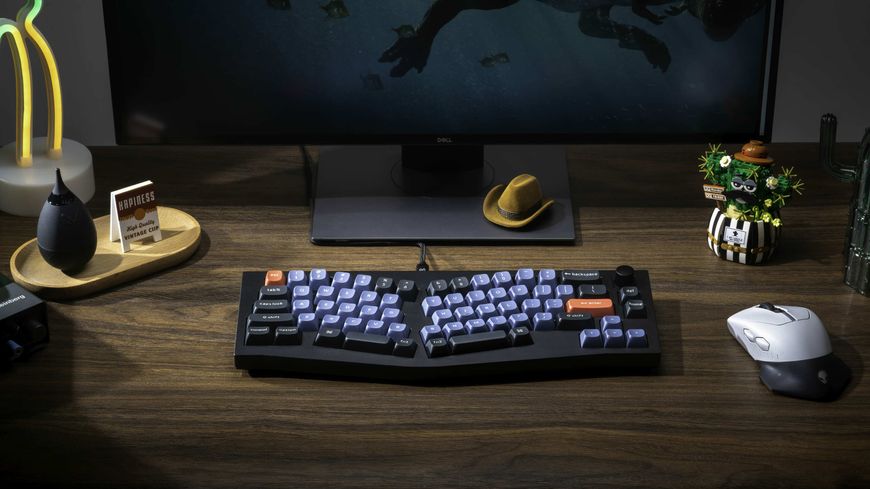 Клавиатура механическая Keychron Q8 69Key, Gateron G PRO Red, USB-A, Hot-Swap, QMK, Knob, EN, RGB, Чорний Q8M1_KEYCHRON фото