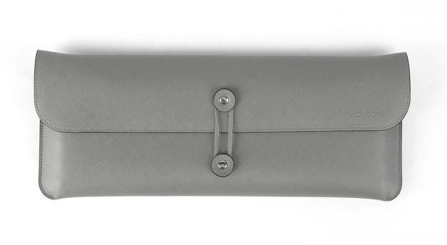 Чохол для клавіатури Keychron K3 Pouch Saffiano Leather Grey K3_POUCH_G_KEYCHRON фото