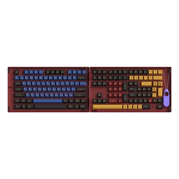 Набір кейкапів для клавіатури AKKO Blue&Red Samurai ASA Fullset Keycaps AKEYPCAPS_BR фото