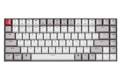 Клавиатура механическая K2 84Key, Gateron G PRO Blue, BT/USB-A, EN/UKR, No Led, Сірий K2K2_KEYCHRON фото