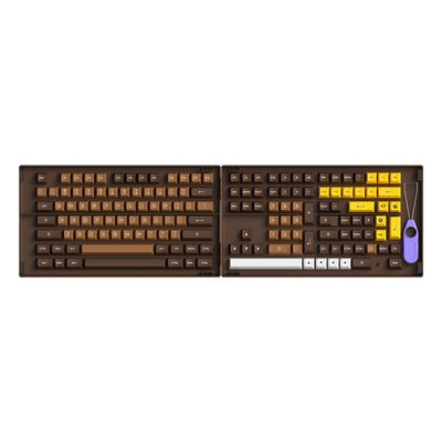 Набір кейкапів для клавіатури AKKO Chocolate ASA Fullset Keycaps EN AKEYPCAPS_CH фото