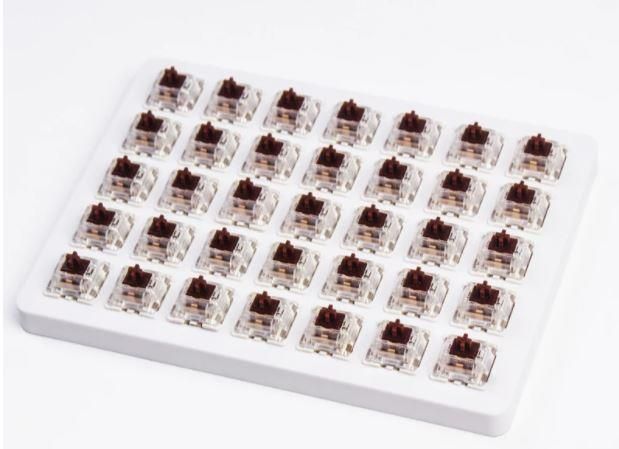 Набор механических переключателей Keychron Gateron Switch Set with holder 68pcs/Set  Brown Z76_KEYCHRON фото