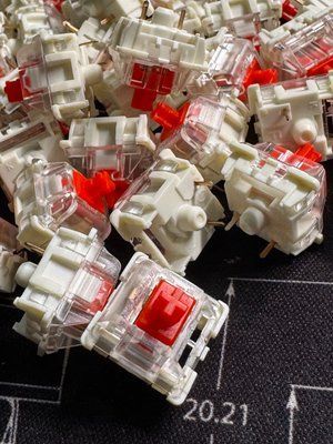 Набір механічний перемикачів Keychron Gateron Switch Set 87pcs/Set RED Z88_KEYCHRON	 фото