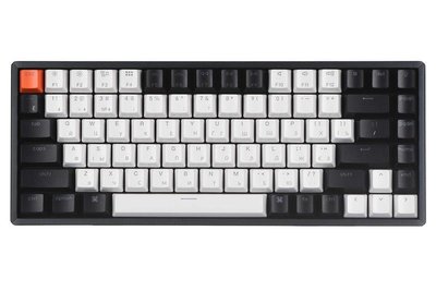 Клавіатура механічна Keychron K2 84Key, Gateron G pro Blue, BT/USB-A, EN/UKR, White Led, чорний K2A2_KEYCHRON фото