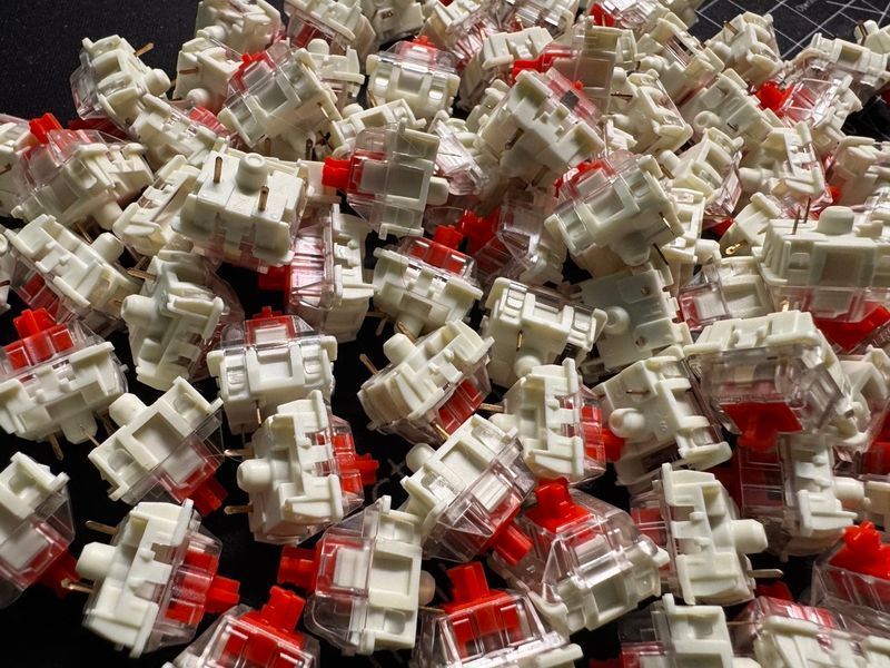 Набір механічний перемикачів Keychron Gateron Switch Set 87pcs/Set RED Z88_KEYCHRON	 фото