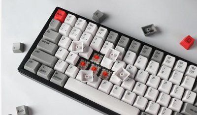 Набор кейкапов для клавиатуры Keychron K2 OEM PBT Keycap set 84шт Retro KP1_KEYCHRON фото
