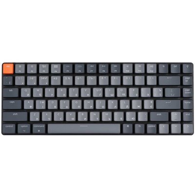 Дефект_Клавиатура механическая K3 84Key, Optical Brown, BT/USB-A, Hot-swap, Low Profile, EN/UKR, RGB, Чорний Дефект_K3E3_KEYCHRON фото