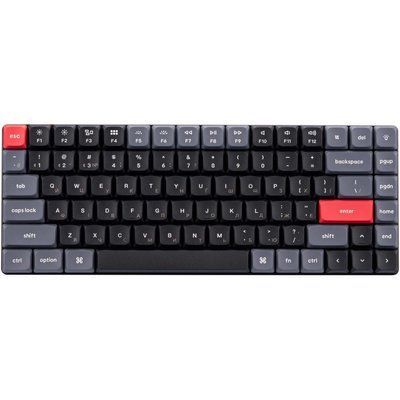 Клавиатура механическая Keychron K3 Max 84Key, Gateron MX 2.0 Brown, WL/BT/USB-A, QMK, EN/UKR, White Led, черный K3MA3_KEYCHRON фото