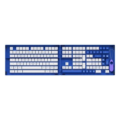 Набор кейкапов Akko Blue on White Fullset Keycaps 6925758618298 фото