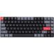 Клавіатура механічна Keychron K3 Max 84Key, Gateron MX 2.0 Brown, WL/BT/USB-A, QMK, EN/UKR, White Led, чорний K3MA3_KEYCHRON фото 1