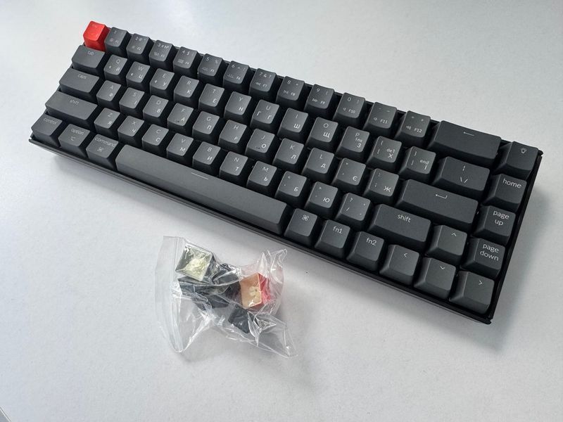 Набор кейкапов для клавиатуры Keychron K6 OEM Keycap Set K6 68 KEY KP6_KEYCHRON фото