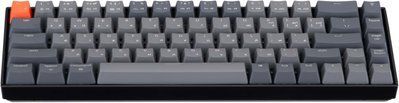 Клавиатура механическая K6 68Key, Gateron G Pro Red, BT/USB-A, EN/UKR, White LED, Чорний K6O1_KEYCHRON фото