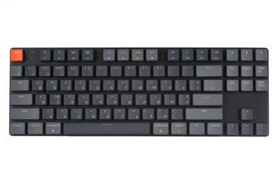 Клавиатура механическая K6 68Key, Gateron G Pro Brown, BT/USB-A, EN/UKR, White LED, Чорний K6O3_KEYCHRON фото