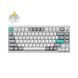 Клавиатура механическая Lemokey P1 Pro 84Key, Keychron Super Banana, WL/BT/USB-A, QMK/VIA, Hot-Swap, EN/UKR, RGB, Knob, Space Silver P1P-X4-UA фото 1